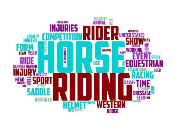 Horse Riding Instructor Typography Craft
