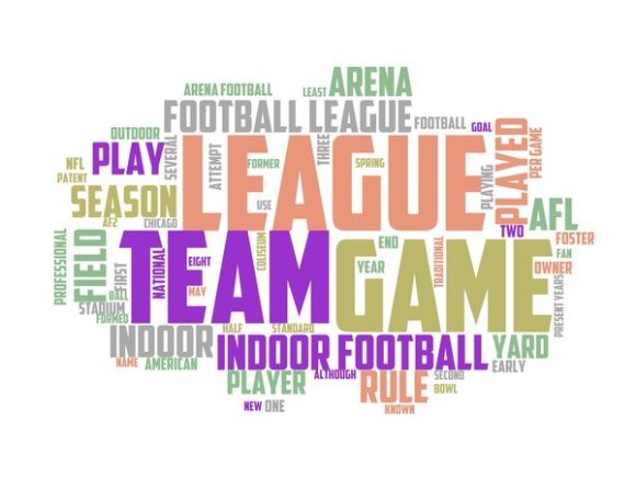Indoor American Football Typography Subl