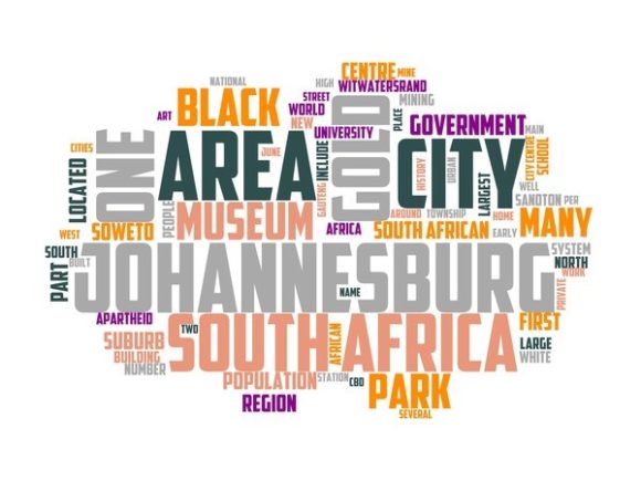 Johannesburg Typography Crafting