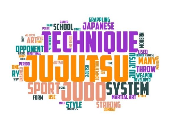 Jujutsu Typography Book Cover