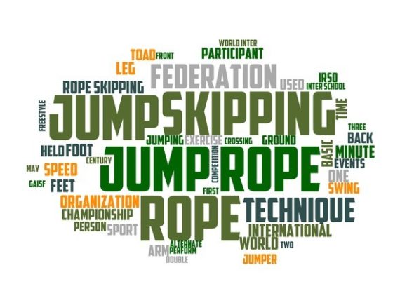 Jump Rope Typography Tshirt
