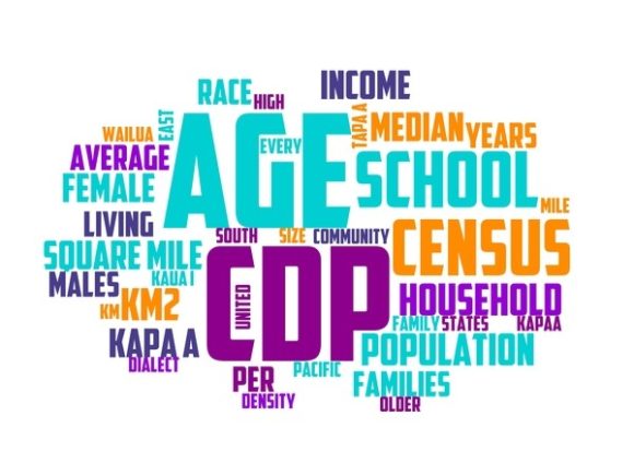 Kapaa Typography Background: A Vibrant Hand-Drawn Word Cloud for Creative Expression