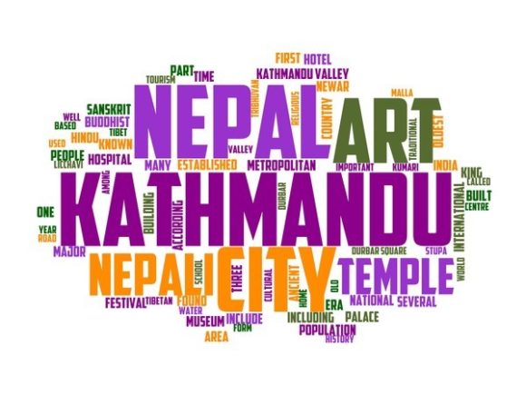 Kathmandu Typography Book Cover: Where Cultural Texture Meets Contemporary Design