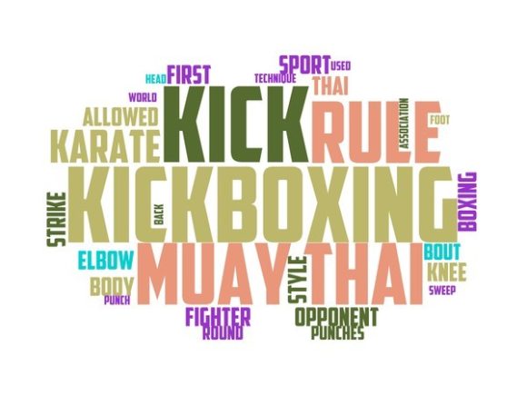Kickboxing Typography Tshirt: A Bold Design Choice for Active Lifestyles