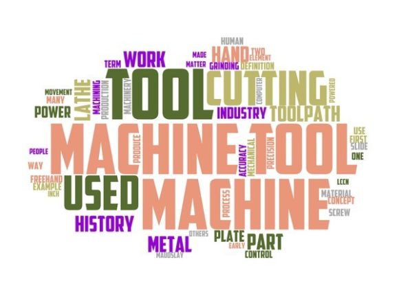 Machine Tool Typography Book Cover