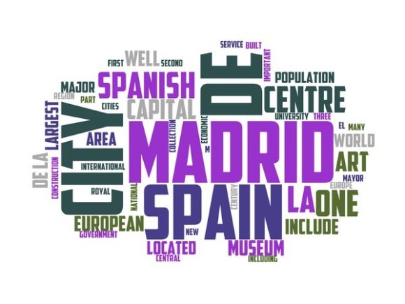 Madrid Typography Crafting: Hand-Drawn Word Clouds That Spark Joy and Purpose