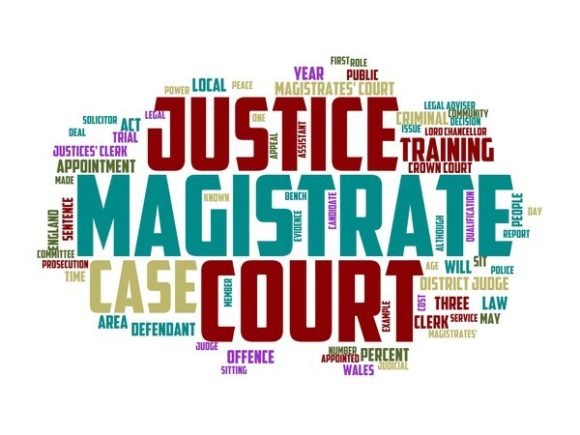 Magistrates Clerk Typography Sublimation