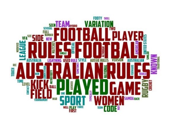 Metro Footy Typography Wallpaper