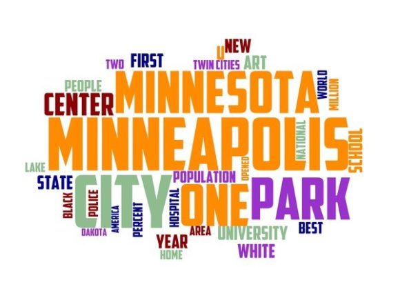 Minneapolis Typography Wallpaper