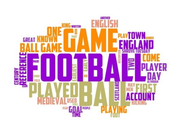 Mob Football Typography Skinny Tumbler