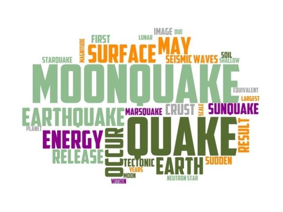 Moonquake Typography Banner