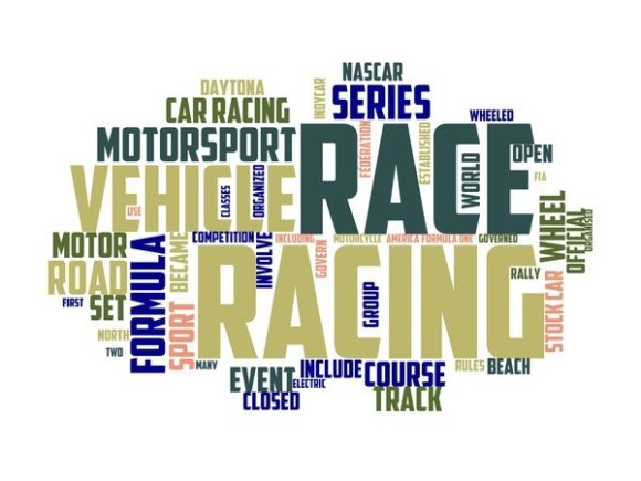 Motor Sports Typography Crafting